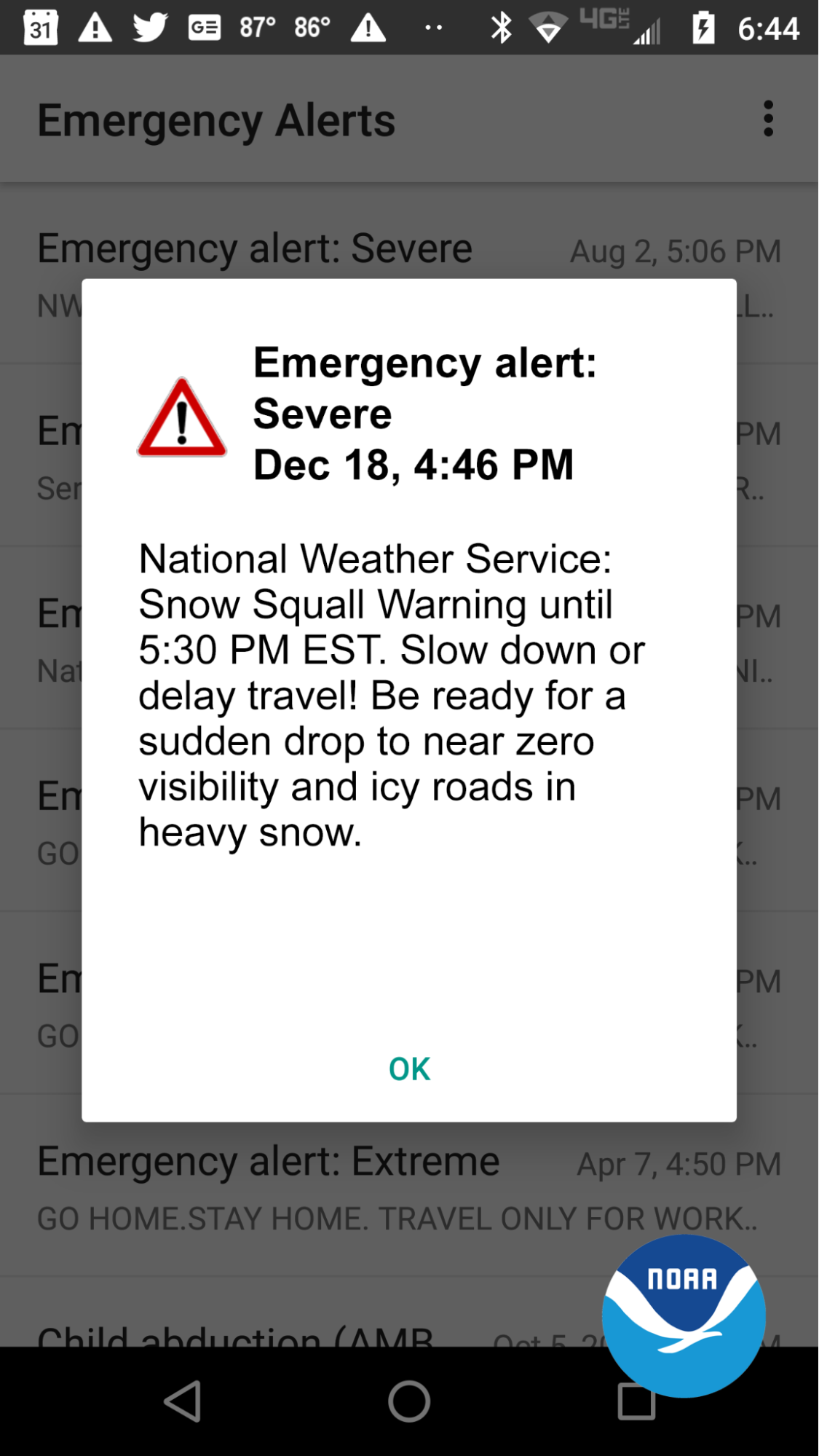 ImpactBased Snow Squall Alerts coming to mobile devices